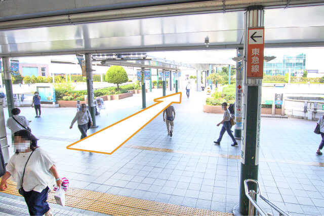 本社 JR南武線武蔵溝ノ口駅北口からのアクセス2