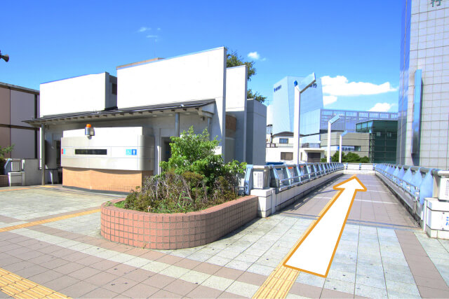 本社 JR南武線武蔵溝ノ口駅北口からのアクセス3