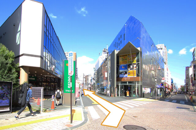 本社 JR南武線武蔵溝ノ口駅北口からのアクセス5